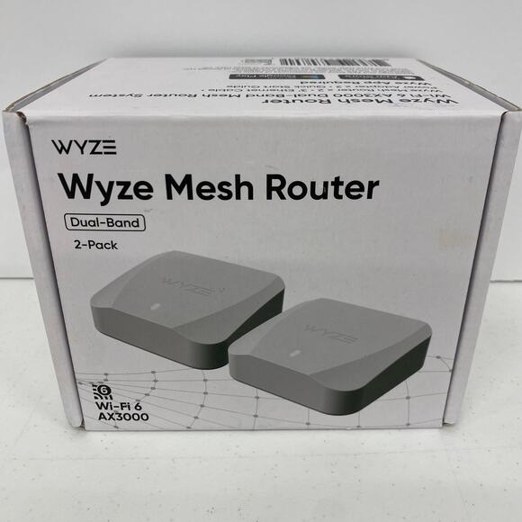 *PRE-OWNED* WYZE Mesh Router 2 pack *See Description* - Picture 1 of 4